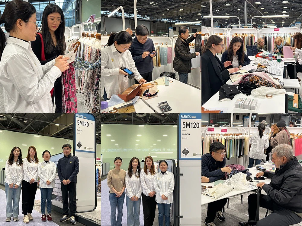 Silk Jiaxin sjaji u 2025. Première Vision Paris - Dobrodošli u posjet Booth 5...
